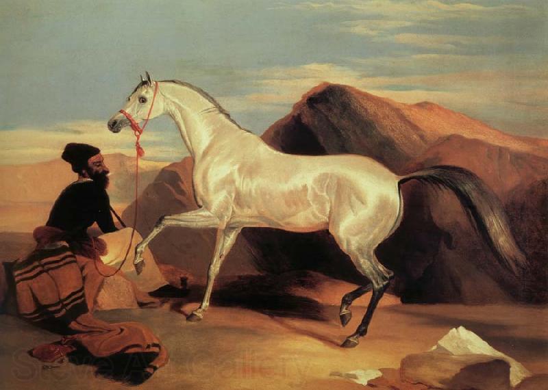 Sir Edwin Landseer Arab stable ion France oil painting art